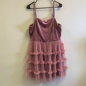 Trixxi Dusty Pink Dress